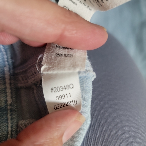 SPANX Blue Flare Wide Leg Jeans Classic Denim - Picture 7 of 13